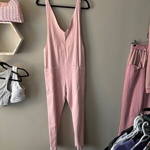Zenana Outfitters Light Pink Jumpsuit